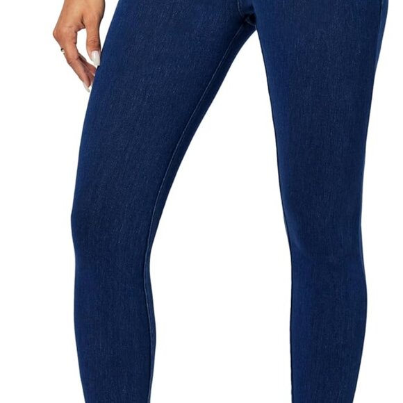 Crossover Jeggings for Women Tummy Control Pull on Stretchy Jeans for Women High - Picture 1 of 5
